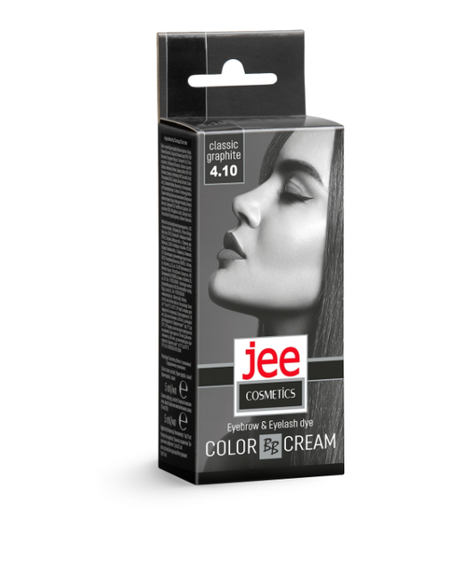 Крем-фарба для брів та вій JEE COSMETICS 4.10 Класичний- графіт 5 мл 7449 - Фото 1 Крем-фарба для брів та вій JEE COSMETICS 4.10 Класичний- графіт 5 мл 7449 - изображение 1