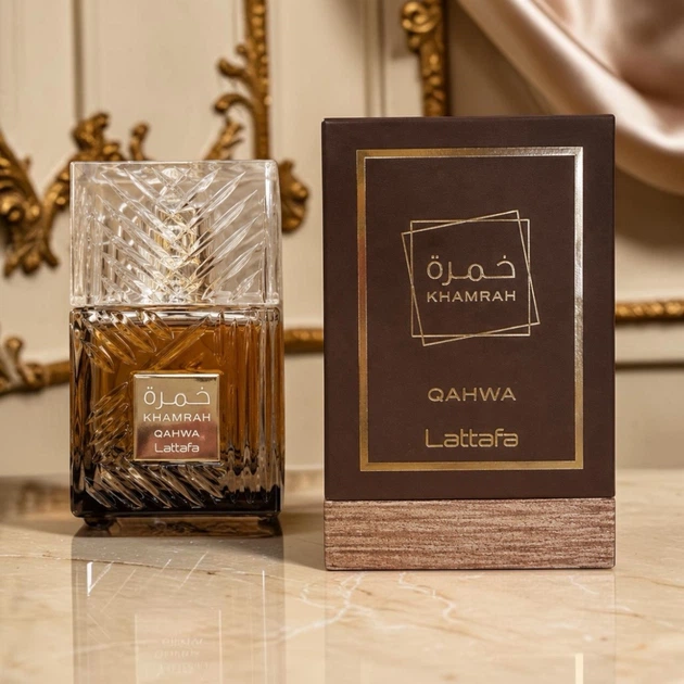 Lattafa Perfumes Khamrah Qahwa парфюмированная вода (унисекс) 50 мл. - Фото 1 Lattafa Perfumes Khamrah Qahwa парфюмированная вода (унисекс) 50 мл. - изображение 1