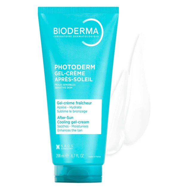 Bioderma Photoderm After Sun 200 мл успокаивающий гель после загара с увлажняющим эффектом - изображение 3