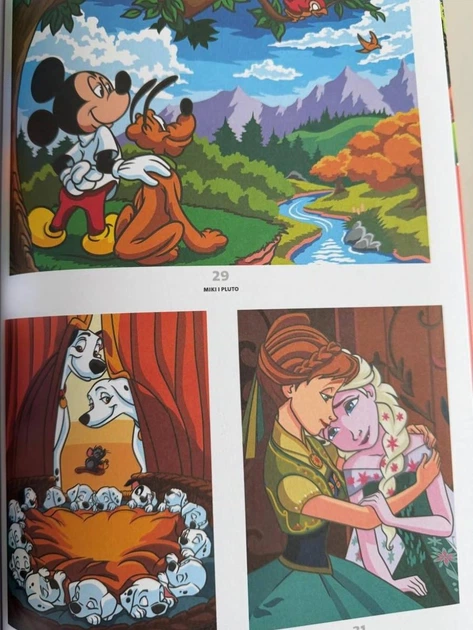Раскраски disney по номерам антистресс большая детская раскраска дисней по цифрам для детей девочек мальчиков и взрослых снятие стресса арт терапия со 100 иллюстрациями с героями мультфильмов Portraits de famille - изображение 10