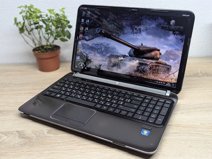 Ноутбук Hp Pavilion dv6:15.6, Intel Corei7-2630QM @2.00GHz 8GB DDR3 AMD Radeon HD 6700Ь 1Gb SSD 256Gb - Б/У - Фото 3 Ноутбук Hp Pavilion dv6:15.6, Intel Corei7-2630QM @2.00GHz 8GB DDR3 AMD Radeon HD 6700Ь 1Gb SSD 256Gb - Б/У - изображение 3