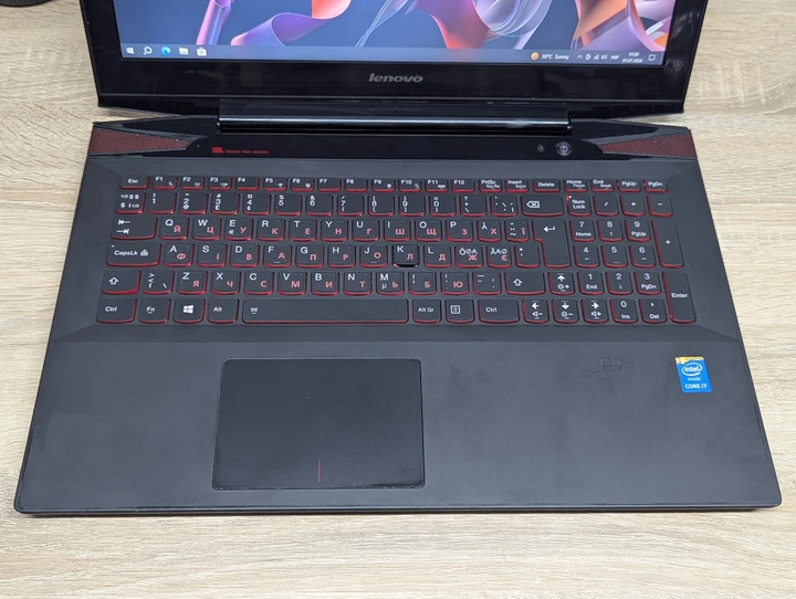 Ноутбук Lenovo IdeaPad Y50-70:15.6 Full HD Intel Core i7-4710HQ,16 GB DDR3,GeForce GTX 860M 4Gb SSD 256Gb - Б/У - изображение 6