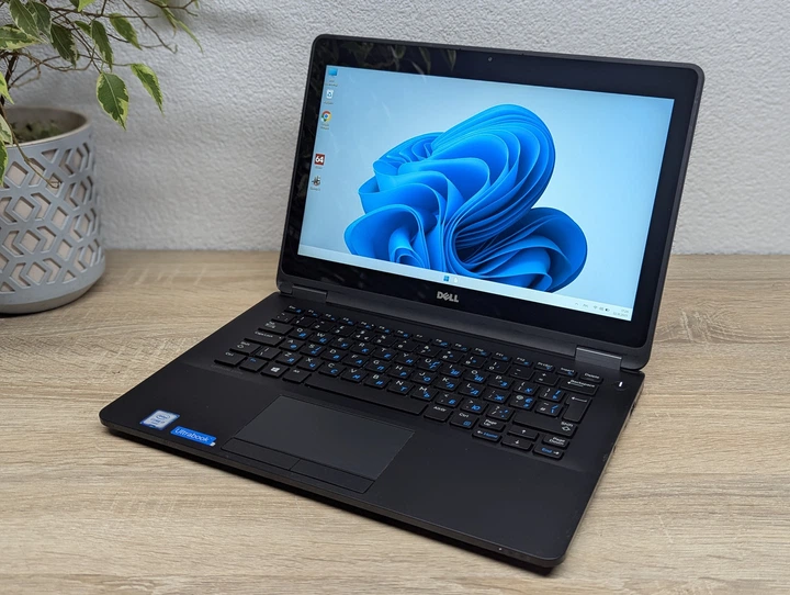 Ноутбук Dell Latitude E7270: 12 Full hd сенсорный, Intel Core i7-6600U,8GB DDR4, SSD 256Gb - Б/У - изображение 2