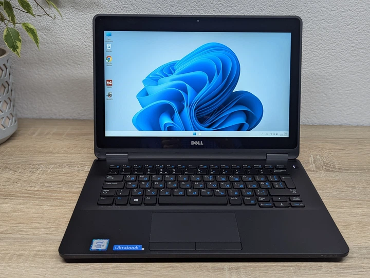 Ноутбук Dell Latitude E7270: 12 Full hd сенсорный, Intel Core i7-6600U,8GB DDR4, SSD 256Gb - Б/У - изображение 4