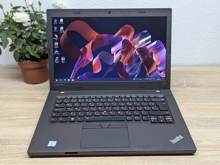 Ноутбук Lenovo L470: 14, Intel Core i3-6006U, 8 GB DDR4, Intel HD Graphics, SSD 128Gb - Б/У - Фото 2 Ноутбук Lenovo L470: 14, Intel Core i3-6006U, 8 GB DDR4, Intel HD Graphics, SSD 128Gb - Б/У - изображение 2