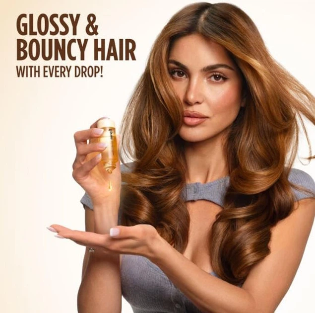 Олія-краплі для волосся Gisou Honey Gloss Collagen Drops Hair Oil 20 мл - изображение 7