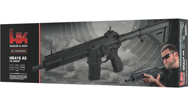 Автоматическая пневматическая винтовка Umarex Heckler&Koch HK416 A5 Full-AUTO 4.5 мм 5.8405X - изображение 6