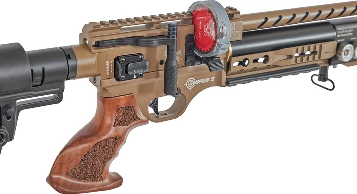Винтовка Optima Factor Sniper S PCP, 4.5 мм fde - изображение 5