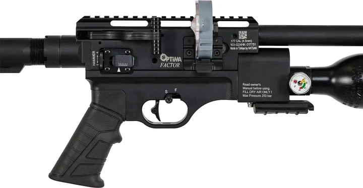 Винтовка PCP Optima Factor 4.5 мм - Фото 7 Винтовка PCP Optima Factor 4.5 мм - изображение 7