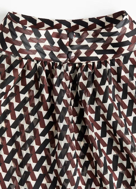 Блуза H&M 18378 Темний коричневий XXL (1292) - Фото 4 Блуза H&M 18378 Темний коричневий XXL (1292) - зображення 4