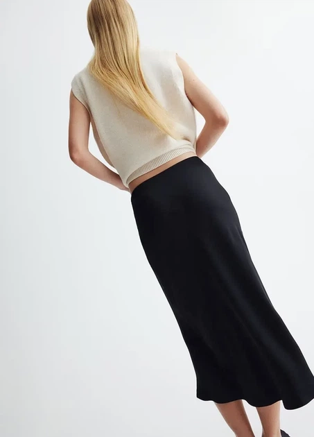 Спідниця H&M 18333 Чорний XXL (1246) - Фото 2 Спідниця H&M 18333 Чорний XXL (1246) - изображение 2