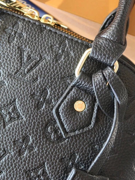 Сумка жіноча Louis Vuitton Alma Black чорна монограм Луі Вітон (167) - Фото 2 Сумка жіноча Louis Vuitton Alma Black чорна монограм Луі Вітон (167) - зображення 2