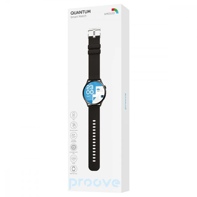 Надійний Смарт Годинник Proove Quantum black - зображення 2