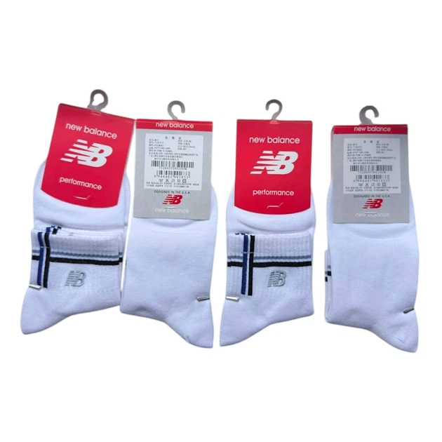 Набор женские носков коротких хлопковых NB 4 пары One Size White - изображение 5