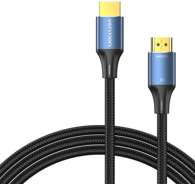 Кабель HDMI-HDMI Vention ALGLH, 2 м, HDMI 2.1, 8K 60Hz, 4K 165Hz - зображення 3