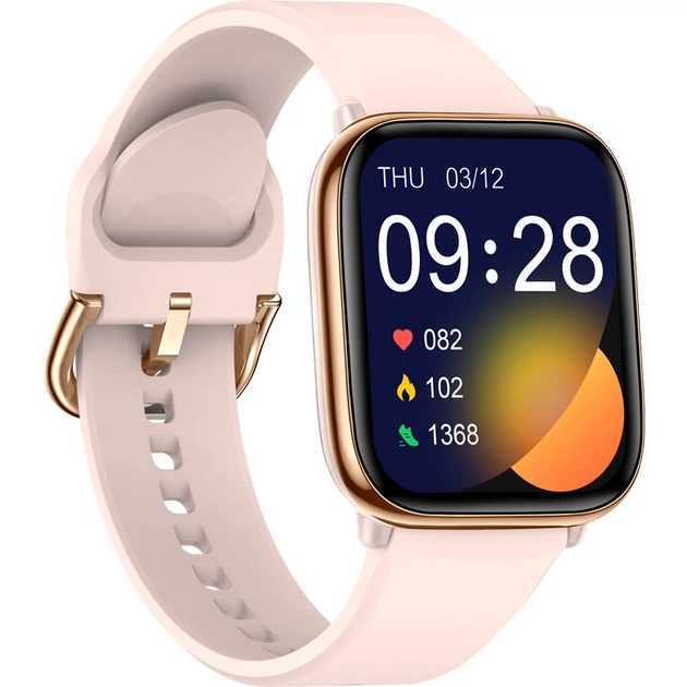 Смарт-годинник Gelius Amazwatch GTi GP-SW014 Gold Rose - изображение 2