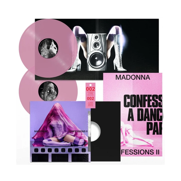 Вінілова платівка Madonna - Confessions II (2LP), Translucent Pink Vinyl - зображення 2