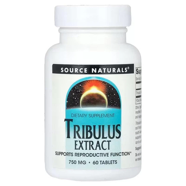 Трибулус Source Naturals Tribulus Extract 750 мг 60 таблеток - Фото 1 Трибулус Source Naturals Tribulus Extract 750 мг 60 таблеток - изображение 1
