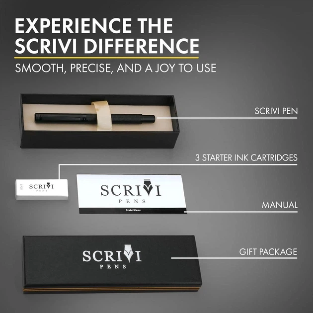 Набор роскошных перьевых ручек Scrivi Pens - изображение 4
