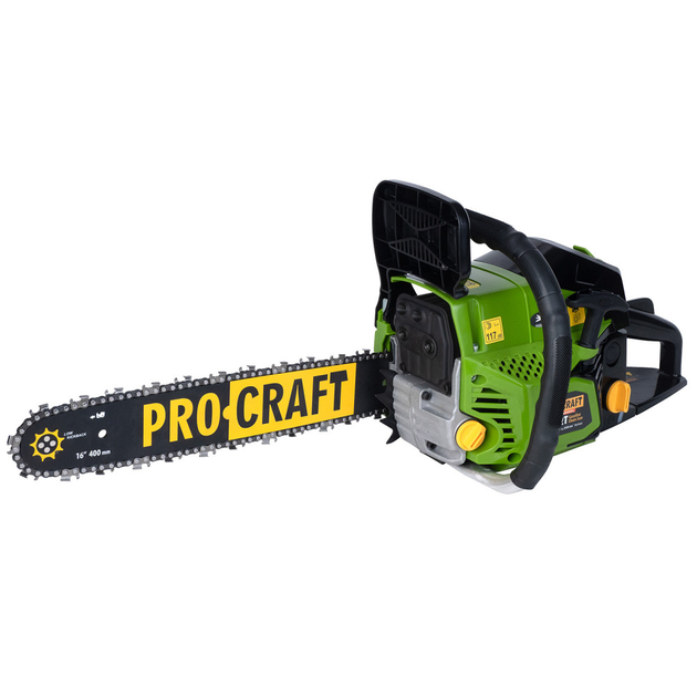 Бензопила Procraft GS-62T + олива 2Т 1 л + олива для ланцюга 1 л - зображення 4