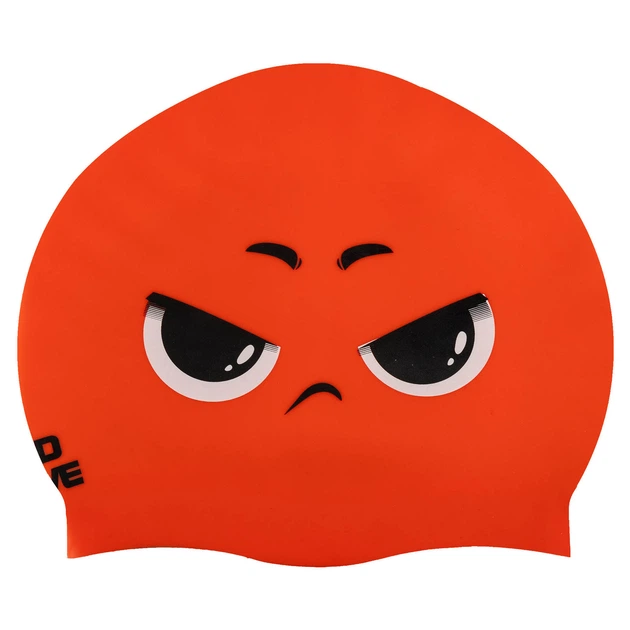 Шапочка для плавання силіконова двостороння доросла Mad Swim 055434 Black-Red - зображення 2