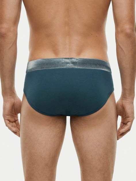 Чоловічі сліпи 3 шт. Emporio Armani XL Синій (EM000258-blu-or) - изображение 2