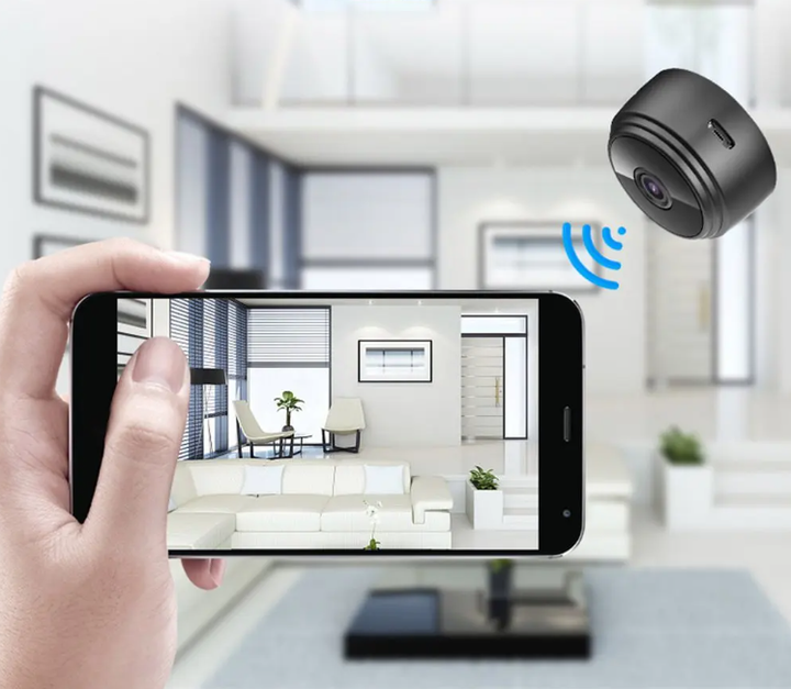 Видеокамера A9 Wi-Fi мини FullHD 1080P, ночная съемка до 10м, датчик движения - Фото 5 Видеокамера A9 Wi-Fi мини FullHD 1080P, ночная съемка до 10м, датчик движения - изображение 5