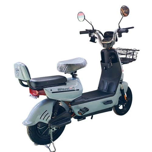 Велосипед с электромотором SPARK R8 14" 60V/800W/20Ah LiFePO4 светло-серый - Фото 3 Велосипед с электромотором SPARK R8 14" 60V/800W/20Ah LiFePO4 светло-серый - изображение 3