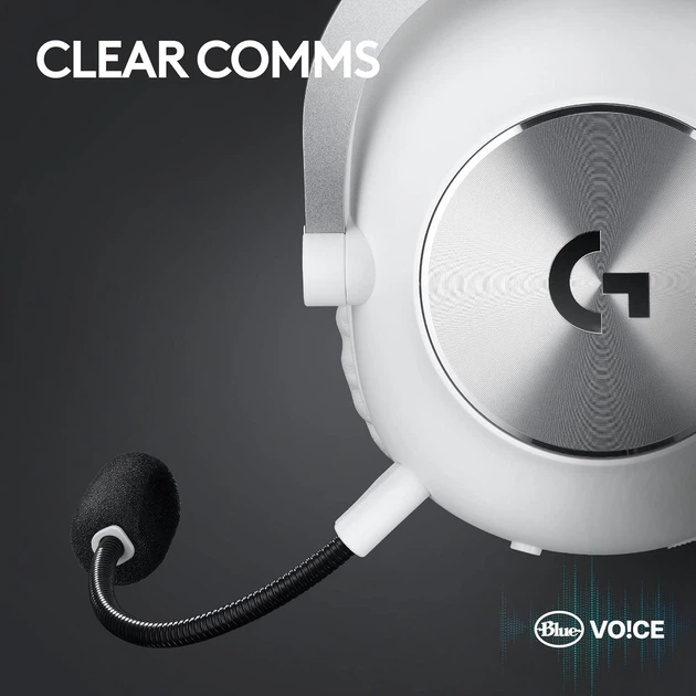 Навушники з мікрофоном Logitech G Pro X 2 Lightspeed White (981-001269) - Фото 4 Навушники з мікрофоном Logitech G Pro X 2 Lightspeed White (981-001269) - изображение 4
