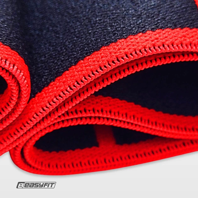 Ленточный эспандер с петлями 5 см для растяжки и фитнеса EasyFit Elastiband (HARD) красный (EF-1684-R) - Фото 3 Ленточный эспандер с петлями 5 см для растяжки и фитнеса EasyFit Elastiband (HARD) красный (EF-1684-R) - изображение 3