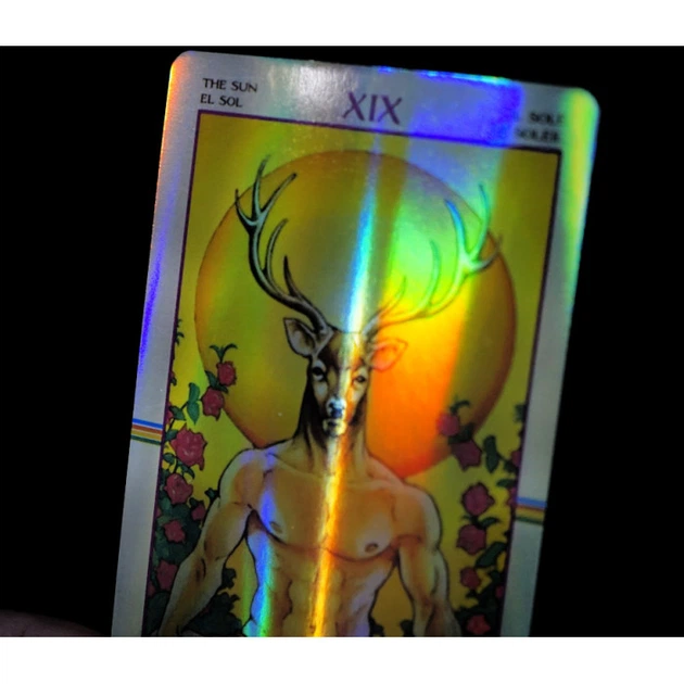 Карты Таро Колесо года голография (Wheel of the Year Tarot) od-30710 - изображение 4