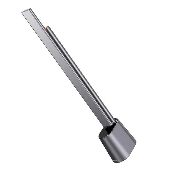 Настільна лампа Baseus LED Smart Eye Reading Desk Lamp 3000K–4000K–6000K Складна LED-лампа з акумулятором 2200 mAh та сенсорним керуванням для читання, навчання та роботи (DGZG-0G), Сірий - зображення 6