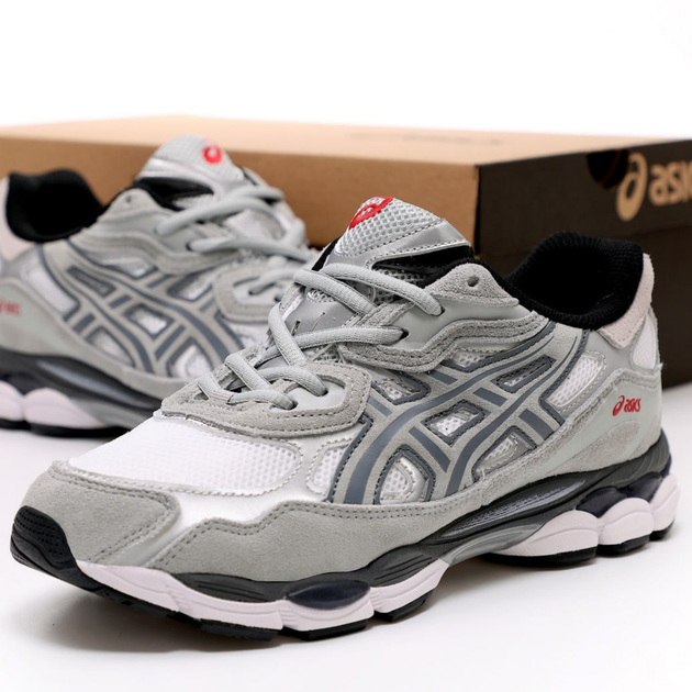 Кросівки чоловічі та жіночі Asi Gel-Kahana 8 White Steel Grey / Асі гель каяно 8 сірі білі 36 - Фото 1 Кросівки чоловічі та жіночі Asi Gel-Kahana 8 White Steel Grey / Асі гель каяно 8 сірі білі 36 - зображення 1