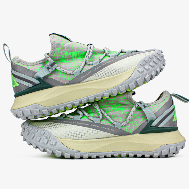 Кросівки чоловічі та жіночі Ni ACG Mountain Fly Low Sea Glass Grey Green / Най АСГ Маунтін флай низькі сірі 42 - Фото 1 Кросівки чоловічі та жіночі Ni ACG Mountain Fly Low Sea Glass Grey Green / Най АСГ Маунтін флай низькі сірі 42 - зображення 1