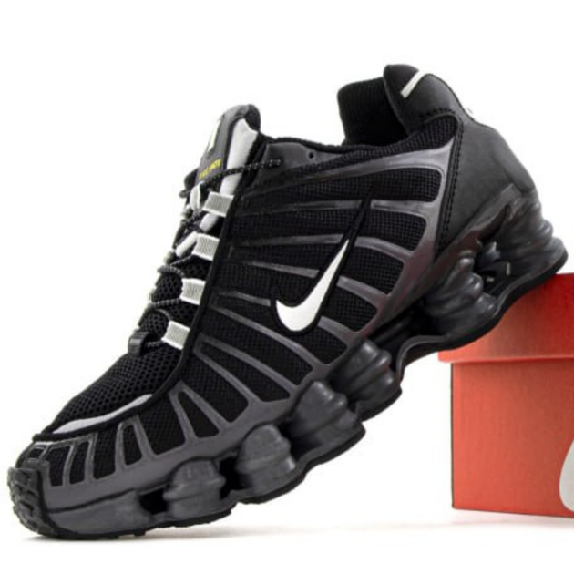 Кроссовки мужские Ni Shox TL Black Grey / кроссовки Най Шокс черные серые 43 - Фото 1 Кроссовки мужские Ni Shox TL Black Grey / кроссовки Най Шокс черные серые 43 - изображение 1
