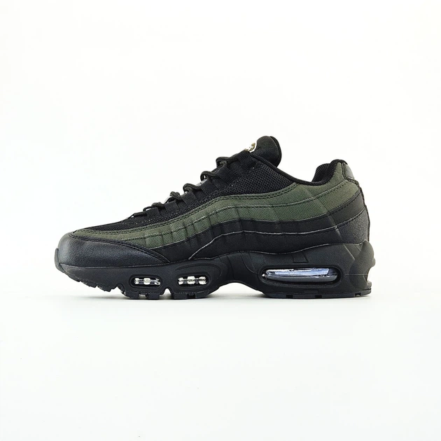 Кросівки чоловічі Ni air max 95 Black Khaki / Най аір макс 95 чорні хакі 41 - зображення 8