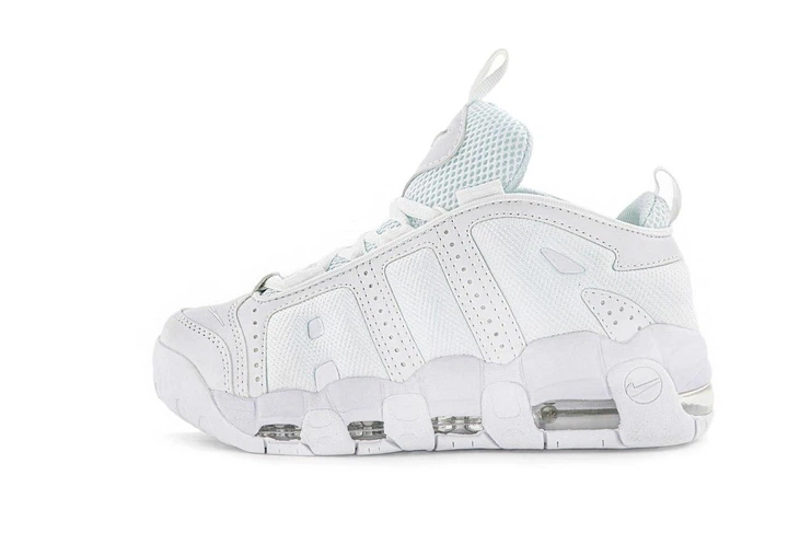 Кроссовки женские и мужские Ni Air More Uptempo Low Triple White / Най аир мор Аптемпо белые 38 - Фото 3 Кроссовки женские и мужские Ni Air More Uptempo Low Triple White / Най аир мор Аптемпо белые 38 - изображение 3