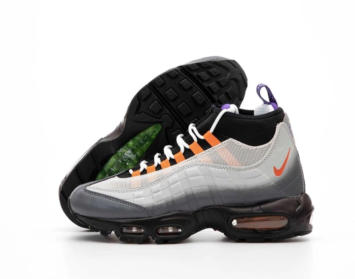 Кроссовки мужские зимние Ni Air Max 95 Sneakerboot Greedy Edition Gray / Най аир макс Сникербутс 95 термо 44 - Фото 2 Кроссовки мужские зимние Ni Air Max 95 Sneakerboot Greedy Edition Gray / Най аир макс Сникербутс 95 термо 44 - изображение 2