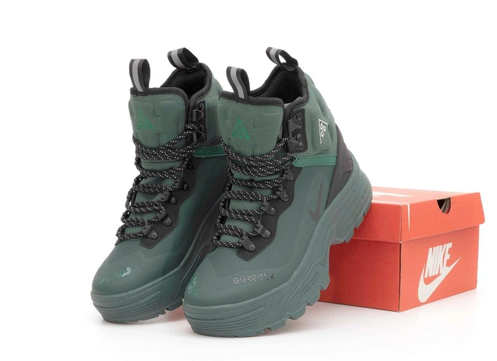 Кросівки чоловічі Ni ACG Air Zoom Gaiadome GTX Gore-Tex Green Black / Най АСЖ аір зум Гор-Текс зелені високі 42 - Фото 6 Кросівки чоловічі Ni ACG Air Zoom Gaiadome GTX Gore-Tex Green Black / Най АСЖ аір зум Гор-Текс зелені високі 42 - зображення 6