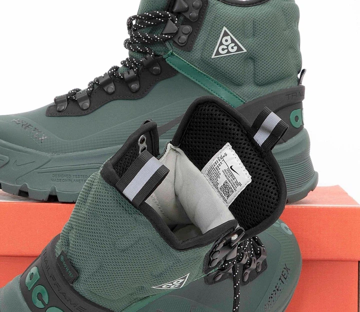 Кросівки чоловічі Ni ACG Air Zoom Gaiadome GTX Gore-Tex Green Black / Най АСЖ аір зум Гор-Текс зелені високі 42 - Фото 7 Кросівки чоловічі Ni ACG Air Zoom Gaiadome GTX Gore-Tex Green Black / Най АСЖ аір зум Гор-Текс зелені високі 42 - зображення 7