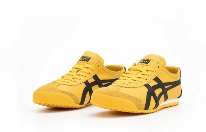 Кросівки чоловічі та жіночі Onitsuka Tiger Yellow / Асі Оніцука жовті з чорним 45 - Фото 3 Кросівки чоловічі та жіночі Onitsuka Tiger Yellow / Асі Оніцука жовті з чорним 45 - зображення 3