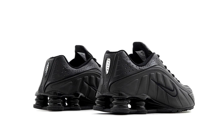 Кроссовки мужские и женские Ni Shox R4 Black / кроссовки Най Шокс R4 черные 39 - изображение 4