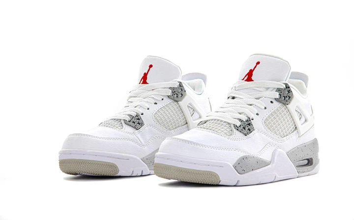 Кроссовки женские и мужские Ni Air Jord 4 'White Oreo'/ Най аир Джорд 4 белые высокие 36 - Фото 2 Кроссовки женские и мужские Ni Air Jord 4 'White Oreo'/ Най аир Джорд 4 белые высокие 36 - изображение 2