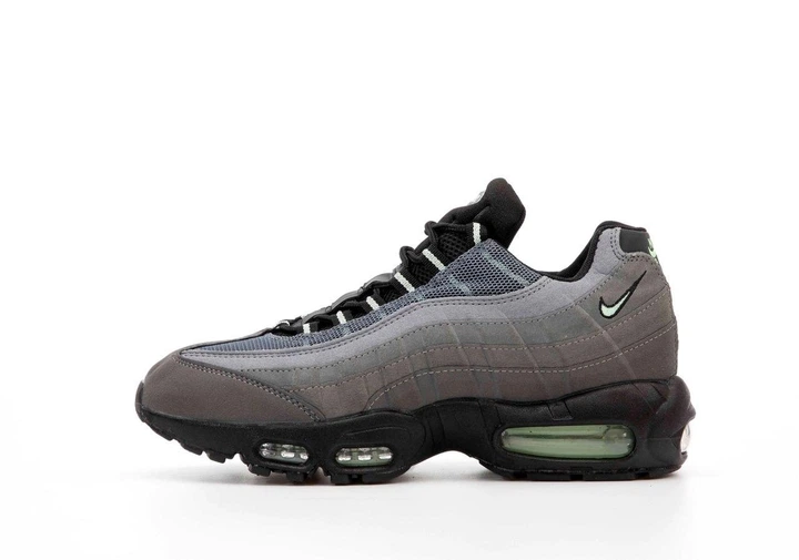 Кросівки чоловічі Ni Air Max 95 Grey Black / Най аір макс 95 сірі чорні 41 - зображення 2
