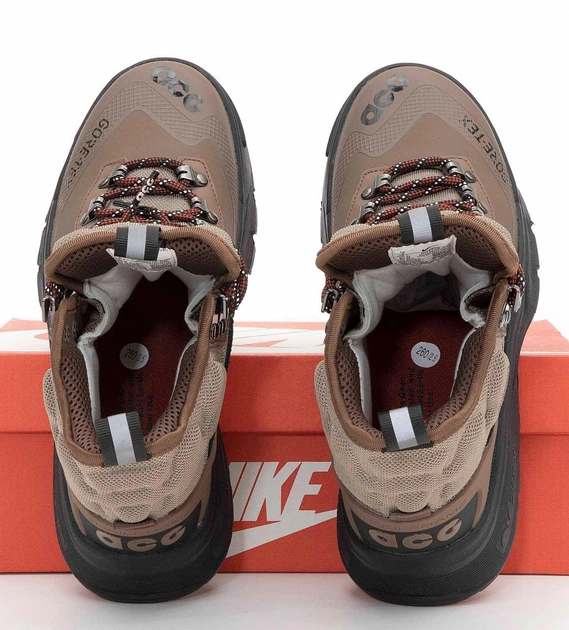 Кросівки чоловічі Ni ACG Air Zoom Gaiadome GTX Brown / Най АСЖ аір зум Гор-Текс коричневі високі 43 - Фото 8 Кросівки чоловічі Ni ACG Air Zoom Gaiadome GTX Brown / Най АСЖ аір зум Гор-Текс коричневі високі 43 - зображення 8