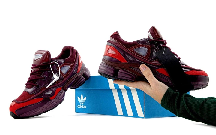 Кроссовки мужские Adi Raf Simons Ozweego Burgundy / кроссовки Ади Озвиго бордовые 44 - изображение 8