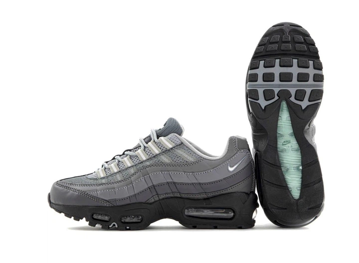 Кроссовки мужские Ni Air Max 95 Grey / кроссовки Най аир макс 95 серые 41 - изображение 6