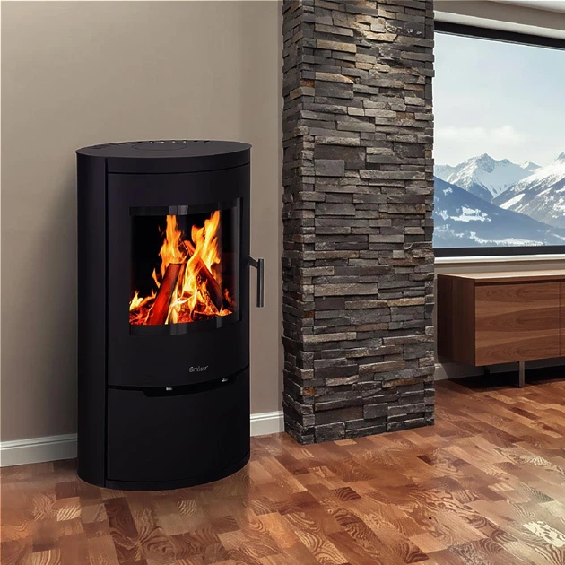 Піч на дровах Ember D11 SS SD 6,6 кВт - Фото 2 Піч на дровах Ember D11 SS SD 6,6 кВт - зображення 2