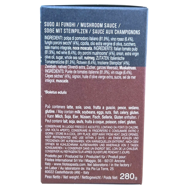 Соус FILOTEA грибний 280г - зображення 3