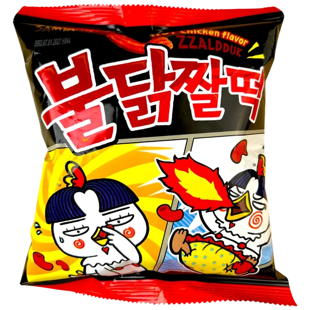 Снек Samyang Buldak Zzalduk 120г И735 - Фото 1 Снек Samyang Buldak Zzalduk 120г И735 - изображение 1
